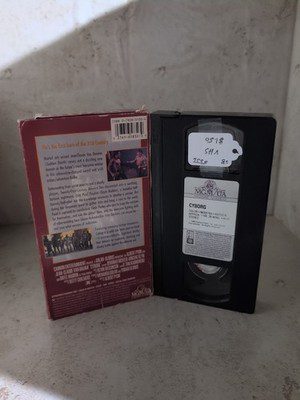 Cyborg (VHS, 1996, Movie Time)