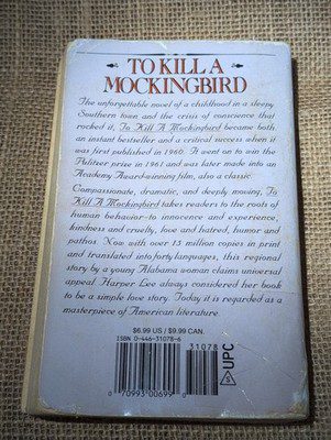 To Kill A Mockingbird By Harper Lee Classic Novel Paperback Cover Good Condition